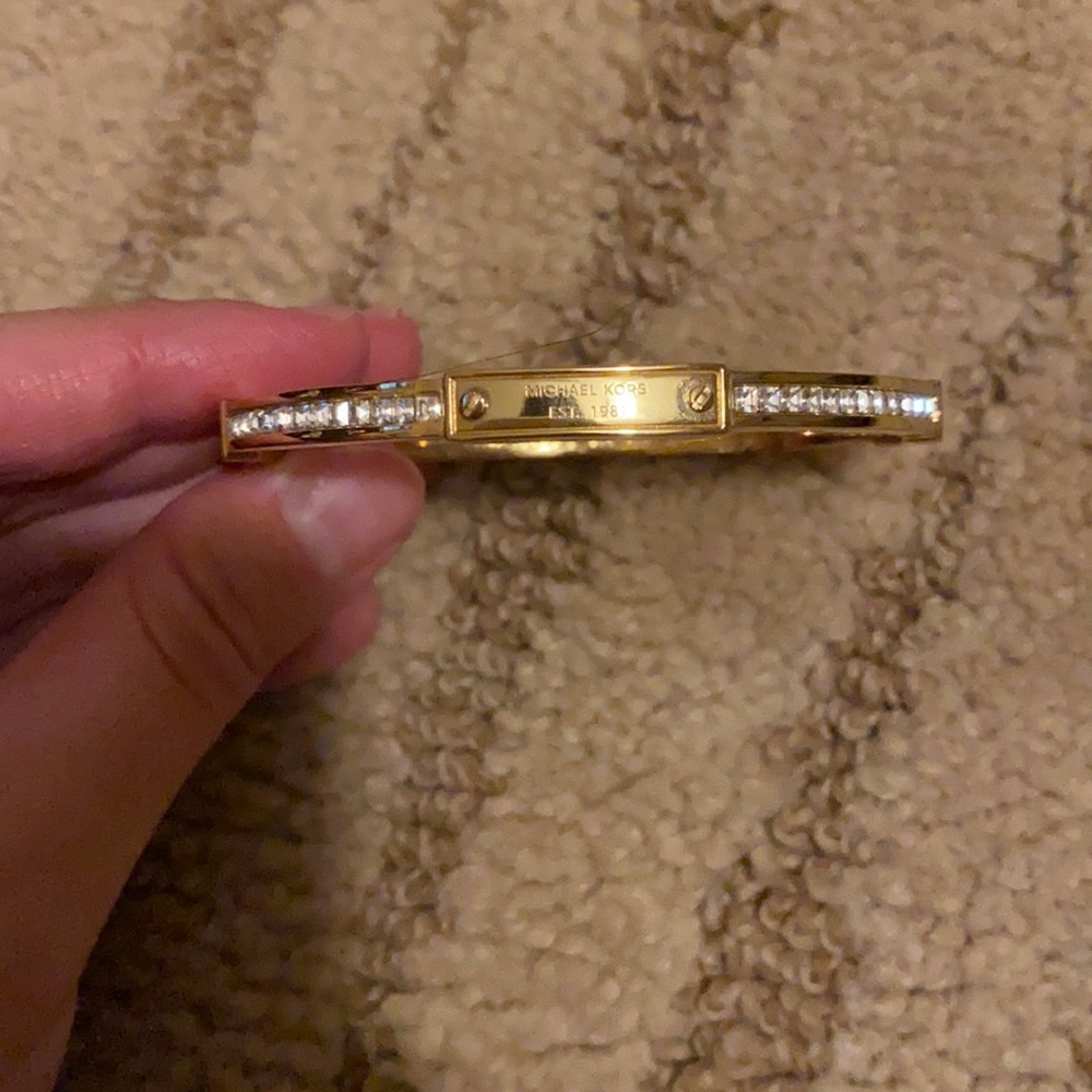 50% OFF OF LISTING PRICE Michael Kors gold bracelet with mini square diamonds